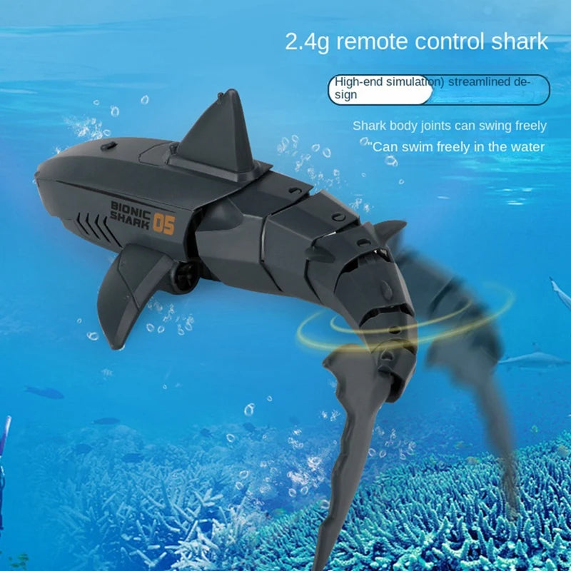 Children's Swimming Pool Toy! Remote Control Shark!