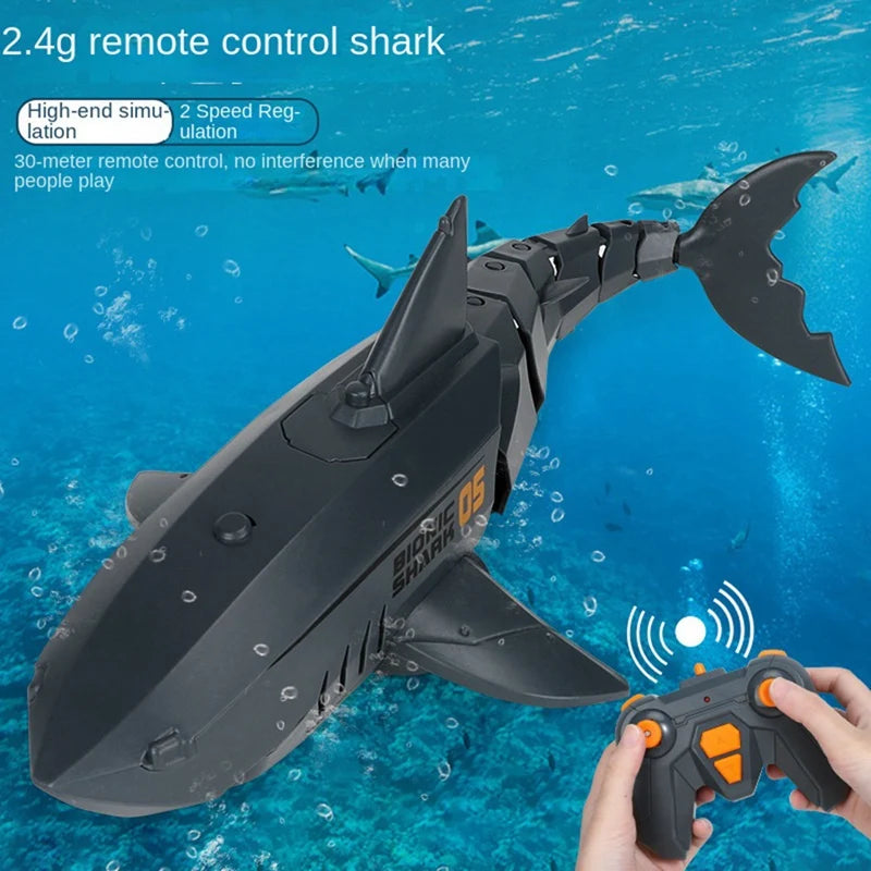 Children's Swimming Pool Toy! Remote Control Shark!